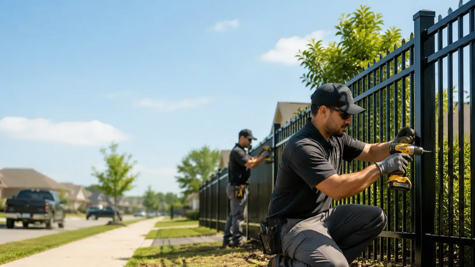 Metal Fence Installation in Leblanc, LA